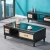 Import Modern Design MDF Melamine Home Hotel Office Furniture Coffee Table for glass top from China