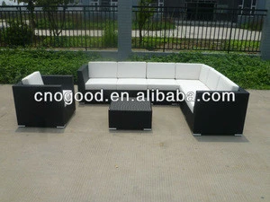 Modern Design Outdoor Furniture Rattan Sofa/Wicker Sofa Set 2036