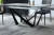 Import Modern extension  Dining Table W shape Leg butterfly legs from China
