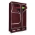 Import Modern folding portable wardrobe with metal frame big size from China