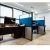 Import Modern Half Height Cubicle Office Partition Modular Single Desk Executive Movable Office Wall Workstation from China