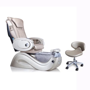 Modern popular salon furniture luxury back neck massage foot spa nail equmpent for beauty spa salon nail bar pedicure chair