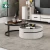 Import Modern Round Nesting Coffee Table Round Nesting Tea Table Set Match LIving room Sofa Coffee Table from China