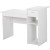 Import Modern White Computer Desk with Drawers and Printer Shelves Study Writing Table Workstation for Small Space Home Office Wood from China