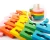 Import montessori materials Math Geometry Shape Cognitive Building Toy Kids Baby Puzzle Toy Wooden Shape Stacker Sorting Toys from China