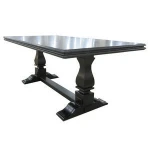 Moontree MDT-1121 Dining Room Furniture 4 Seater Solid Wood Dining Table