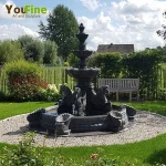 Moroccan Garden White Marble Fountain for Sale