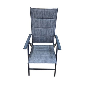 Most popular Europe outdoor garden adjustable folding aluminum beach chair