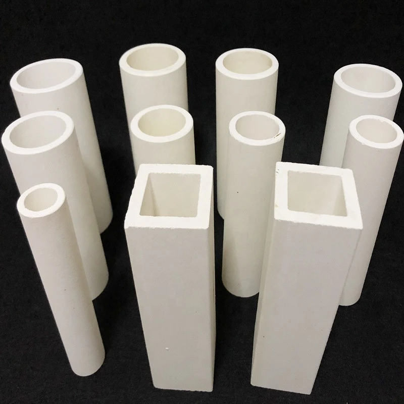 Mullite Cordierite Ceramic Sight Tube for Heat Exchanger Parts