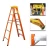 Import multi-purpose ladders work use 4 5 6 7 8 9 10 11 12 steps fiberglass step ladder price for sale from China