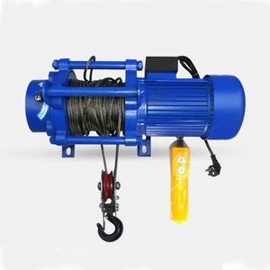 Multifunctional electric wire rope hoist / electric winch / 220v electric hoist