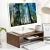 Import Multifunctional Use Computer Rack LCD Screen Bamboo Wood Desk Organizer Stand Increased Bracket from China
