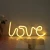 Neon Retro 70s and 80s Indoor Colourful Neon color shaped led string light for festival decoration and Xmas