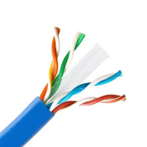 Network Cable Lan Cable 1000FT 305M Fluk e Tested 4P 23AWG Unshielded UTP Cat6 Cable For Internet Working