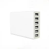 New 6USB multi-port 10A50W US Fast Charger  popular home multi-function mobile phone tablet smart charger