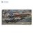 Import New airplane houseware decor cast iron oval oil painting frame wood wall art from China