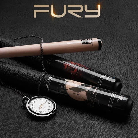 New Arrival Fury AL Series Pool Cue HT2 Maple Shaft Leather Wrap Fashionable Decal Taco De Billar Billiards Stick Professional