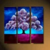 New arrival strong decoration effect fabric painting handmade home decor