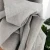 Import New Arrival Woven Custom Blackout Grey Polyester Linen Yarn Dyed Curtain For Living Room from China