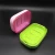 Import New Arrivals 2020 Wholesale Cheap Portable acrylic color Soap Box for Bathroom Soap Dish Box Case from China