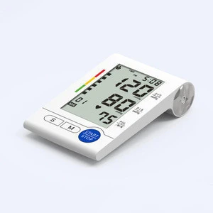 New Automatic Digital Arm Blood Pressure Monitor Sphygmomanometer Pressure Gauge Meter Tonometer for Measuring Arterial Pressure