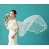 New coming long design bridal wedding dress jacket see through summer wraps for wedding dress