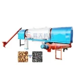 New design high capacity carbonization furnace horizontal new type peanut carbonization stove