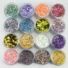 New Design Holographic Glitter Powder Factory Supply Customized High Sparkle Private Diamond effect Glitter Powder