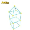 New design outdoor building block kids construction toy plastic play fort