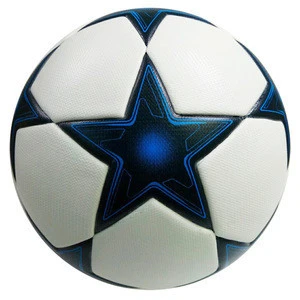 new design star Size 5 promotional custom sport team training PU soccer ball