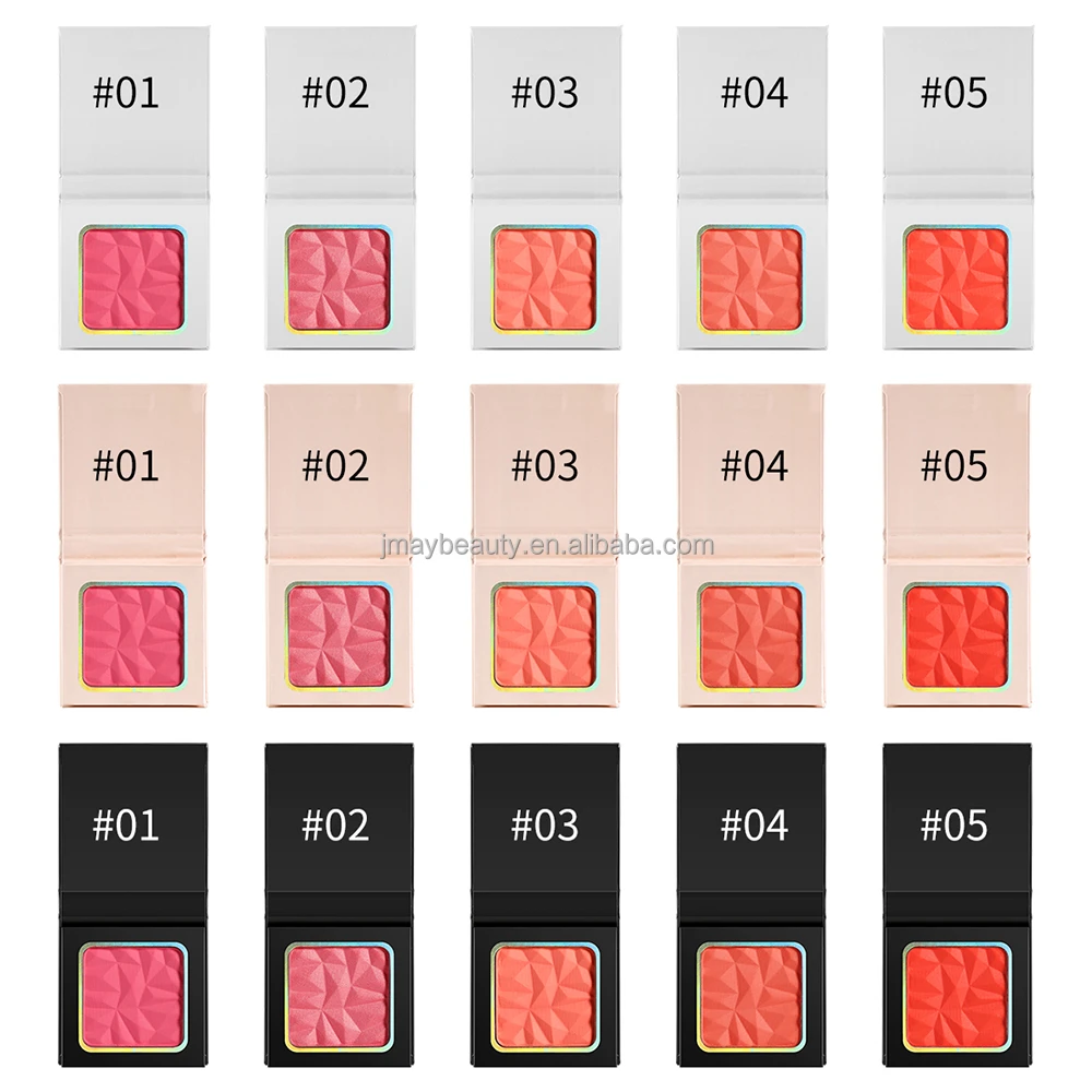 New Fashion Blush/Professional blusher/Individual 5 colors single blusher/private label cosmetics blush powder