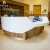 Import New Furniture Design Front Office Reception Desk with LED Light from China