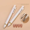 New Hot Selling 6 Heads Ballpointed Pen pressed Acrylic Rhinestones Manicure Tools Private Label Round Nail Dotting Pen