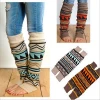 New pattern knitted leg warmers, leg warmers for women