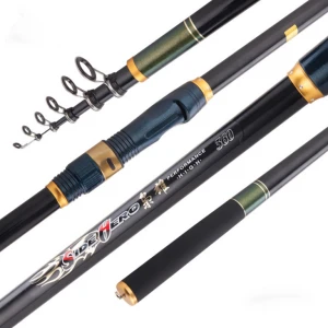 New product best selling Fishing Rod Fishing Reel set Portable Carbon ultra-hard on a fishing vessel set wholesale