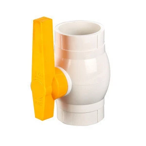 New Products Factory Wholesale Building Materials Bathroom Garden Mini Body Plastic China Suppliers Tap UPVC PVC Ball Valve