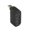 New Rotatable 3.0 USB HUB 3 Ports with 5G high transfer speed
