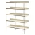 Import New simple design Multi-functional Display Rack Shelf Sideboards Wood Storage Bookshelf with 2 3 5 Tier for living room from South Korea