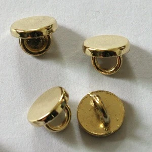 new style 8mm metal sew slip button for skirt