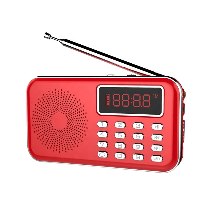 newest private model mini fm radio pocket  usb speakers digital fm radio support record function