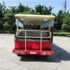 Newest Tourist Electric Shuttle Car 72V 23 Seats Electric Tourist Shuttle Sightseeing Bus