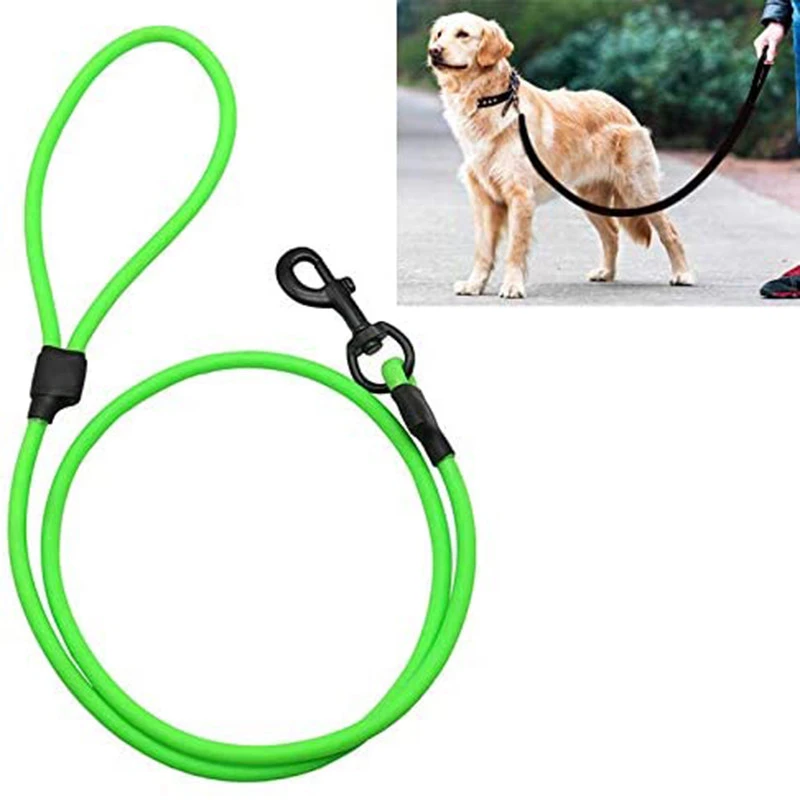 Nibao Waterproof Wear-resistant Contains High Strength Webbing PVC Coated Round Rope Dog Leash