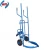 Import Nice Prices 4 Wheel Steel Hand Trolley for Transport Tyres from China