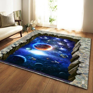 Nordic Carpets Soft Flannel 3D Printed Area Parlor Space Mat Rugs Anti-slip Large Rug Carpet for Living Room Decor