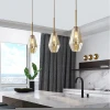 Nordic interior lighting champagne glass art decor modern style LED decoration dining room pendant lamp