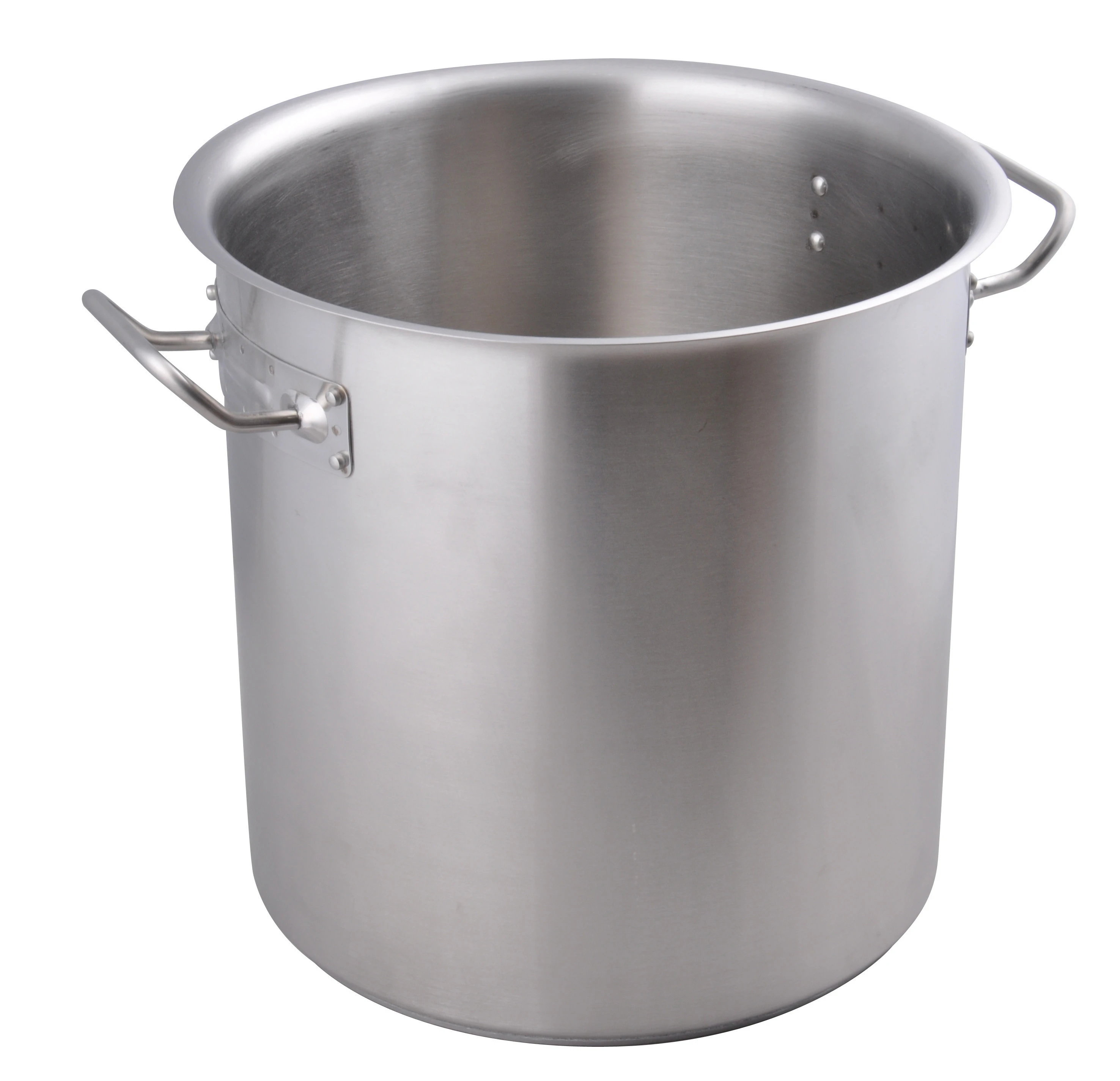 NSF listed 18 10 stainless steel stock pot kitchen cookware set for restaurant