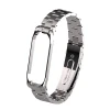 ODM Hold mi new 43027 series silver solid stainless steel miband 4 strap for xiaomi mi band 4