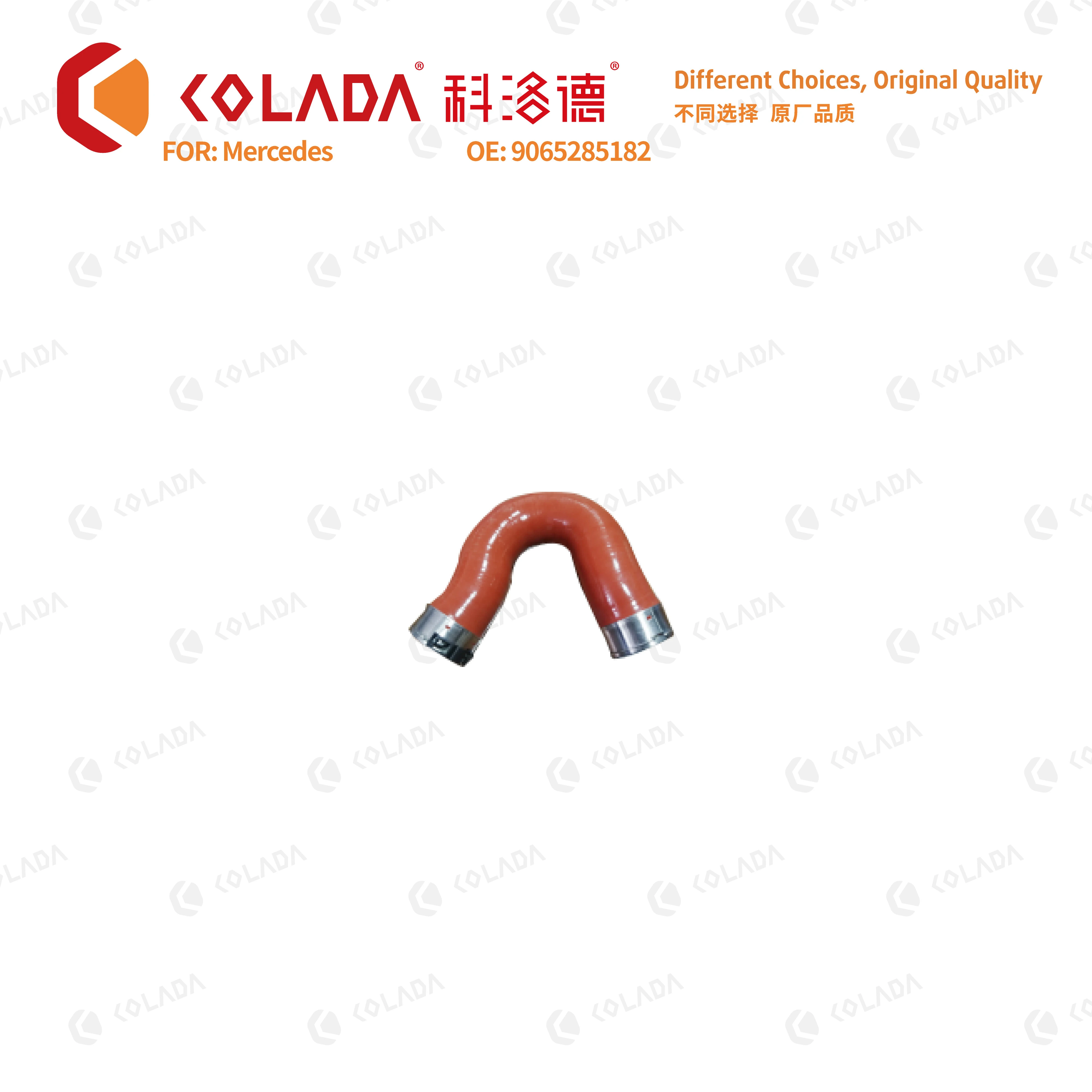 OE 9065285182 intercooler charger intake rubber turbo-hose pipe