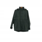 OEM custom dark green winter jacket men polyester waterproof snowboard ski outdoor sport jacket