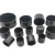 Import OEM Custom PVC Smooth Surface Hot Sale Black Rubber Tips for furniture leg from China